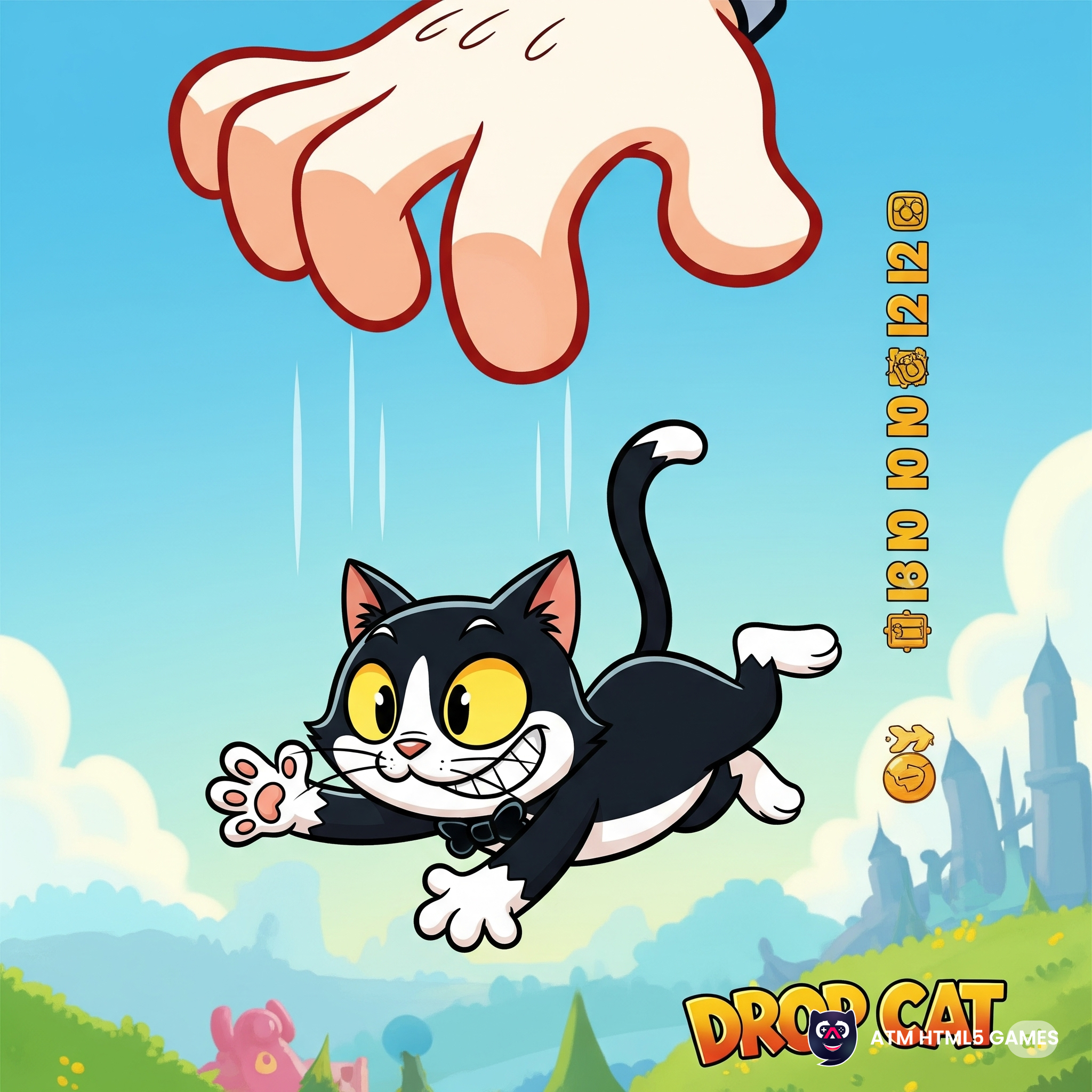 Drop Cat | Gravity-Driven Puzzle Game with Cute Kittens