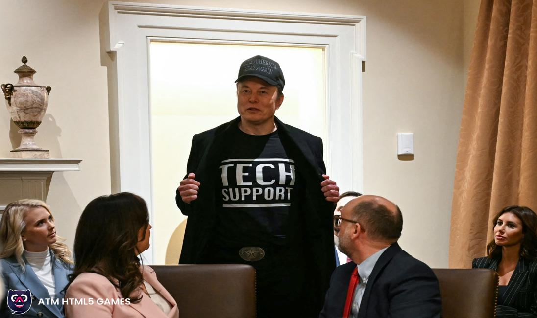 Elon Musk's Bureaucracy Chainsaw – A Gaming PC?
