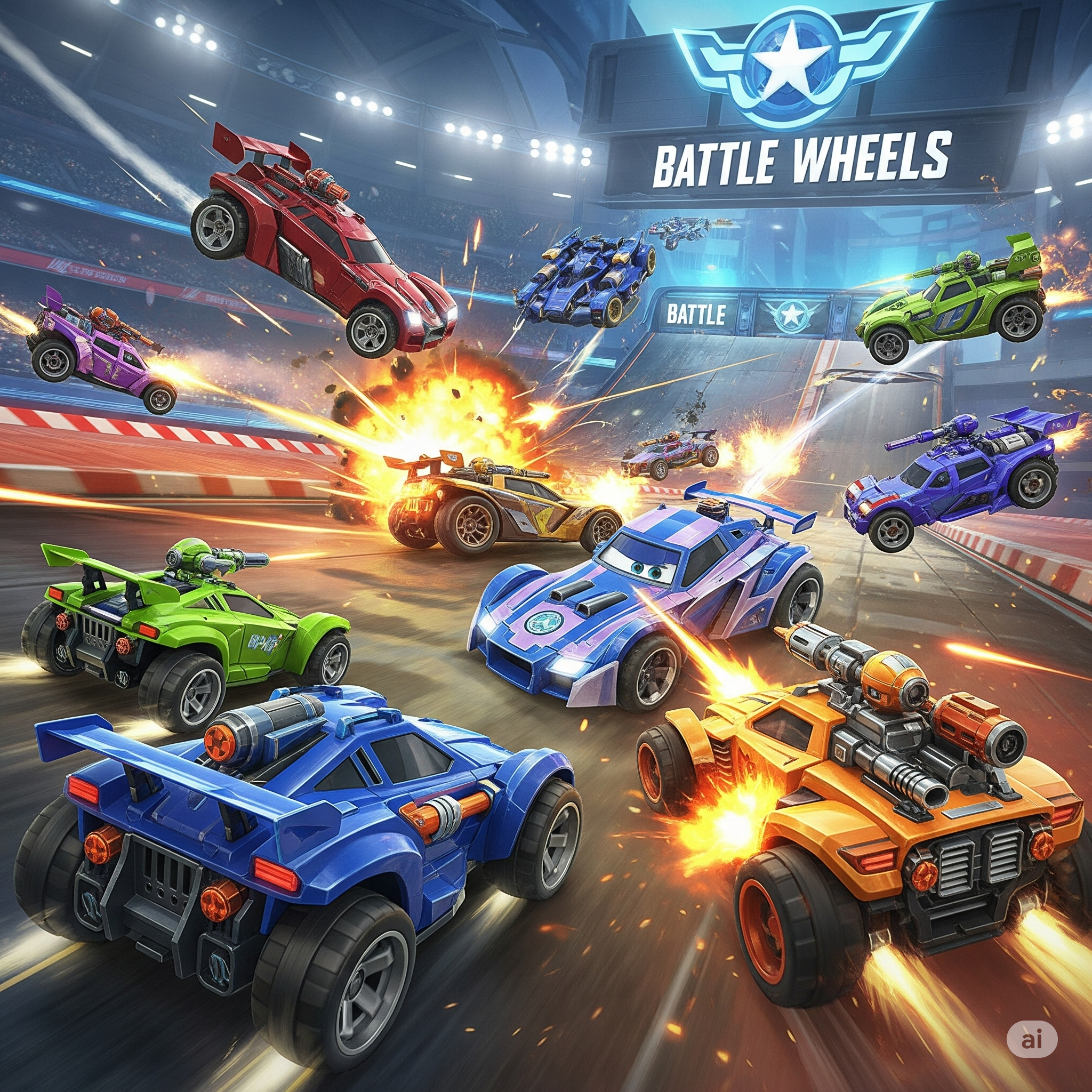Battle Wheels | Chaos & Strategy Unleashed