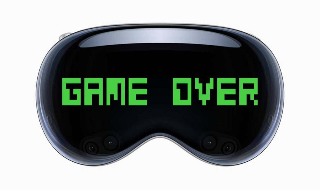 Apple Halts Production of Vision Pro VR Headset