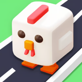 Crossy Chicken: Hop, Dodge, and Survive in a Busy World!