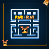 Join Pac Rat on an exciting adventure to collect hidden treasures!