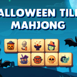 Match the Spirits in Halloween Mahjong: Spooky Tile Adventure!