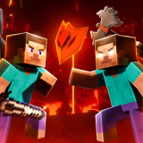 Steve AdventureCraft Nether